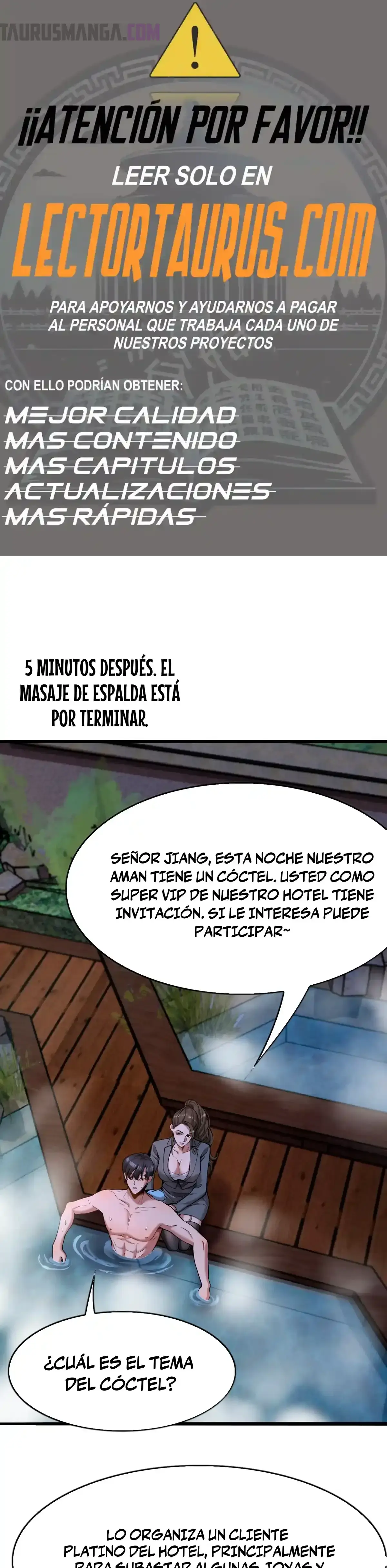 Soy un Magnate Divino, Es Lógico que Sea un Canalla, ¿No?  > Capitulo 4 > Page 01